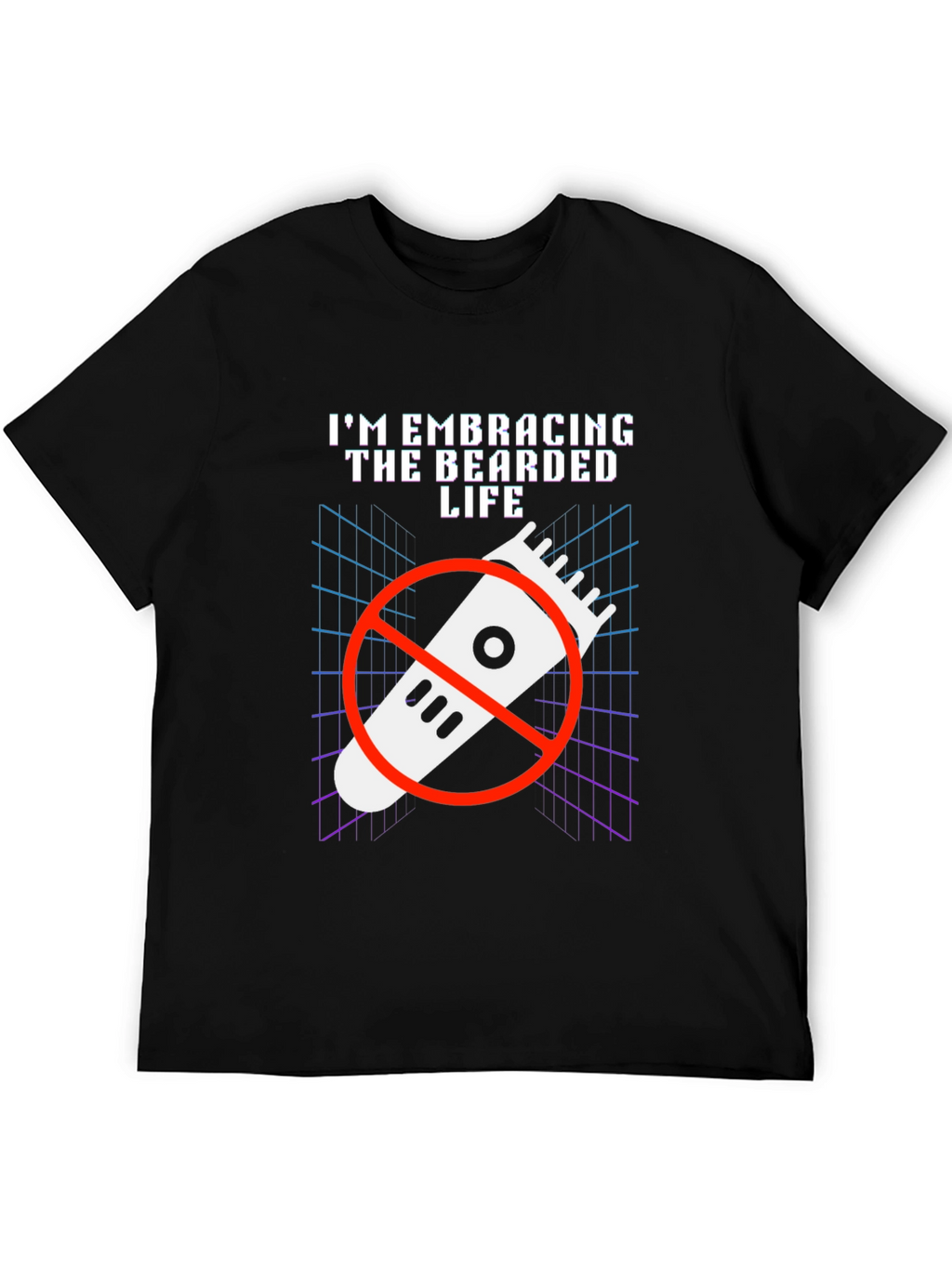 Bearded Life T-Shirt - Embrace the Beard