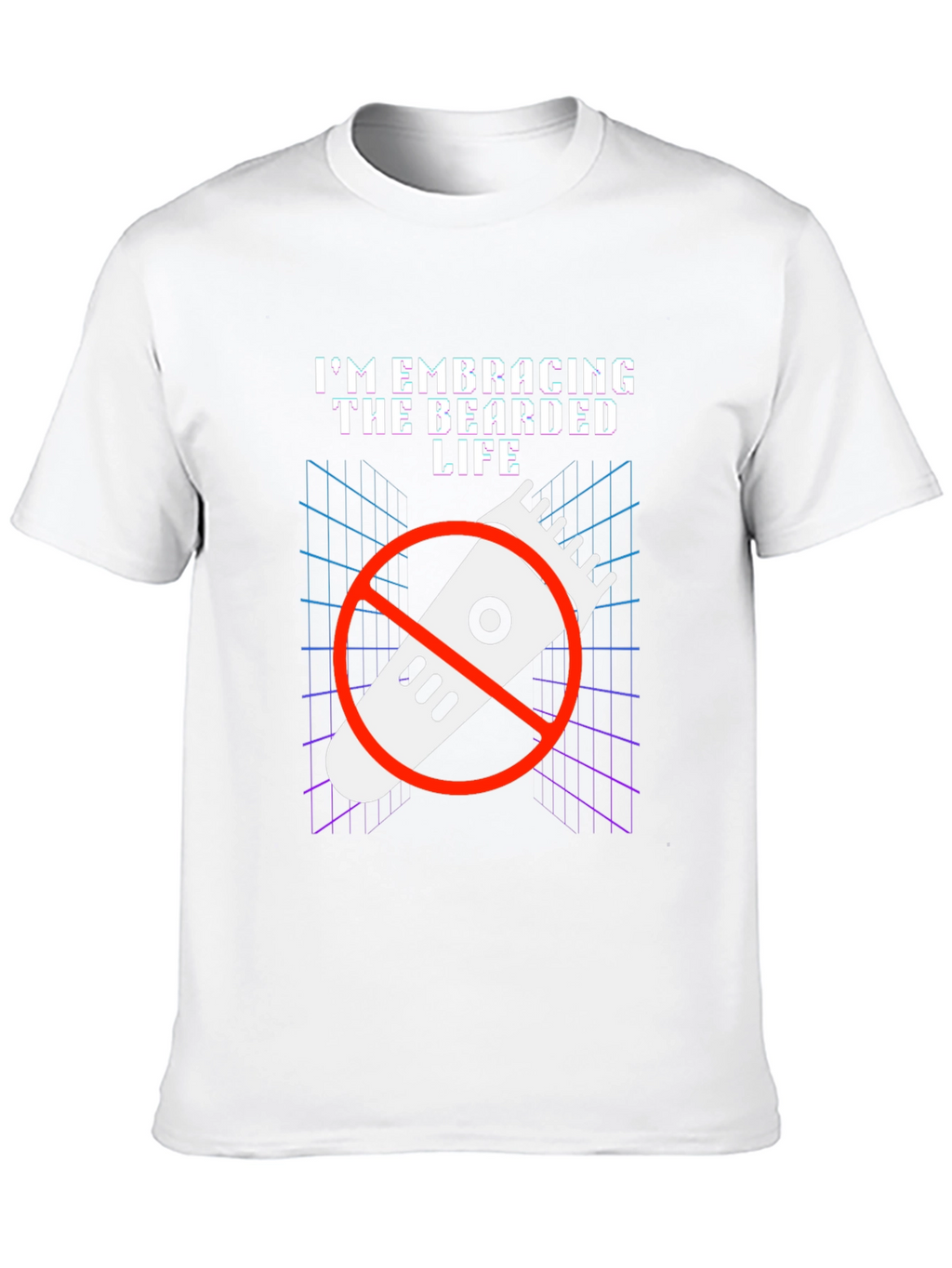 Bearded Life T-Shirt - Embrace the Beard