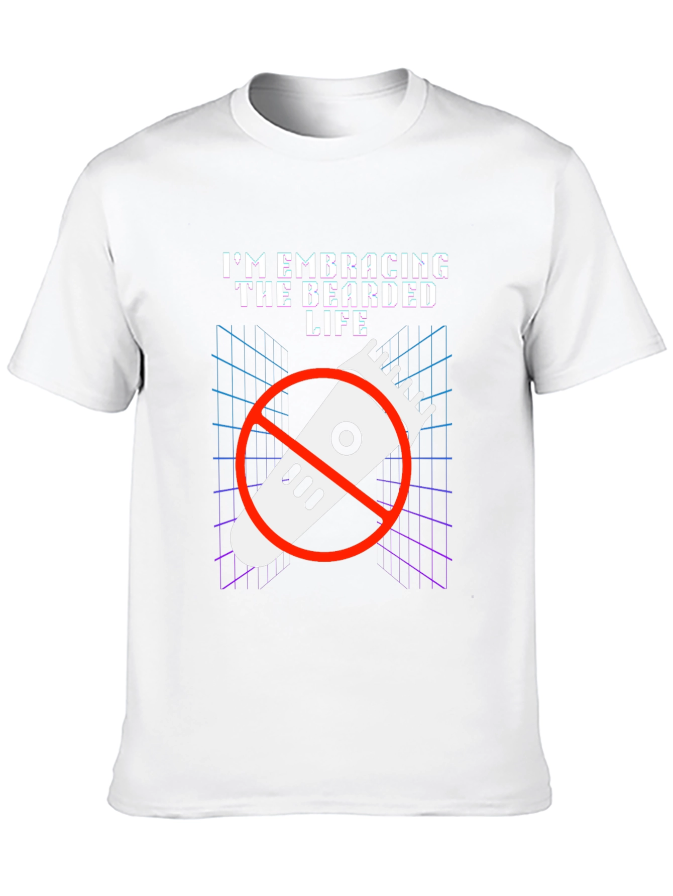Bearded Life T-Shirt - Embrace the Beard