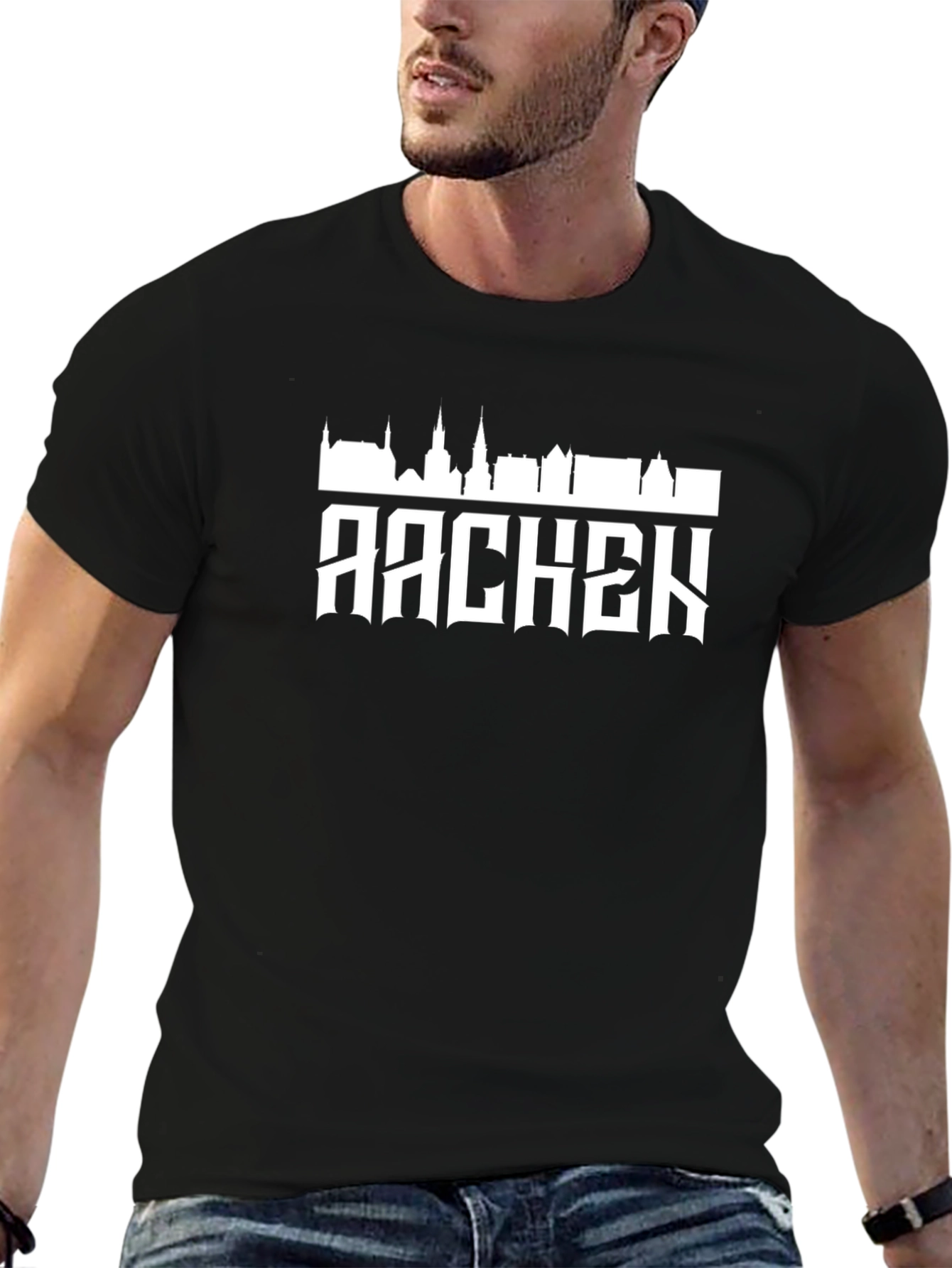 Aachen Skyline Graphic Tee - City Pride