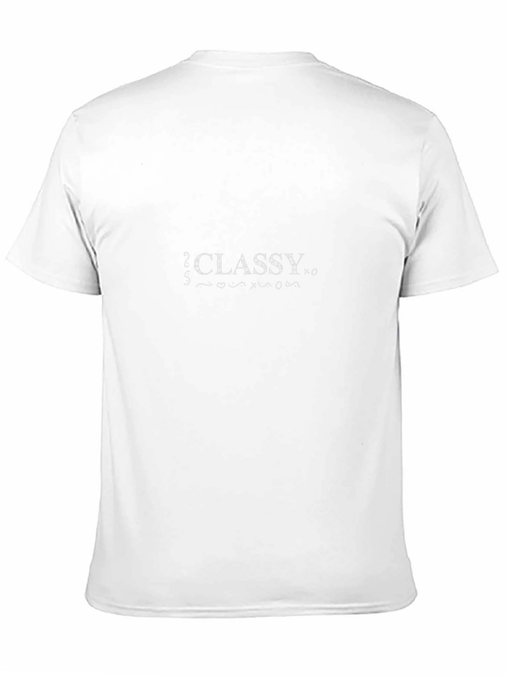 Classy Graphic T-Shirt Casual Wear Short Sleeve