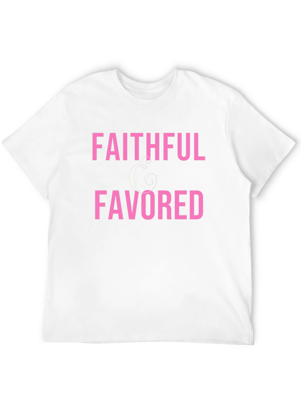 Faithful & Favored Graphic T-Shirt - Black