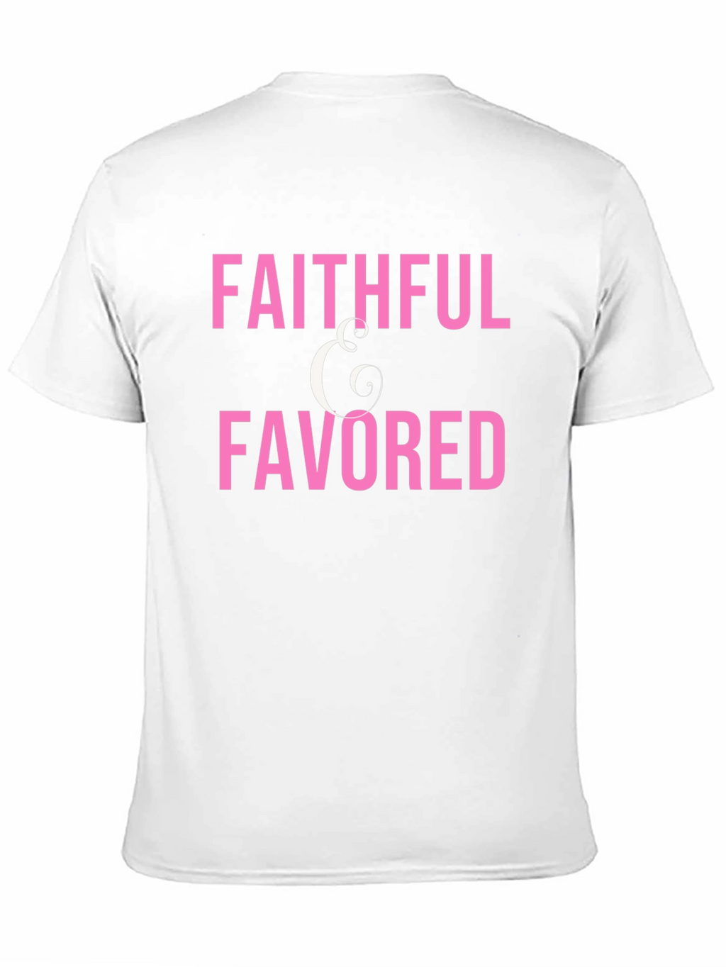 Faithful & Favored Graphic T-Shirt - Black