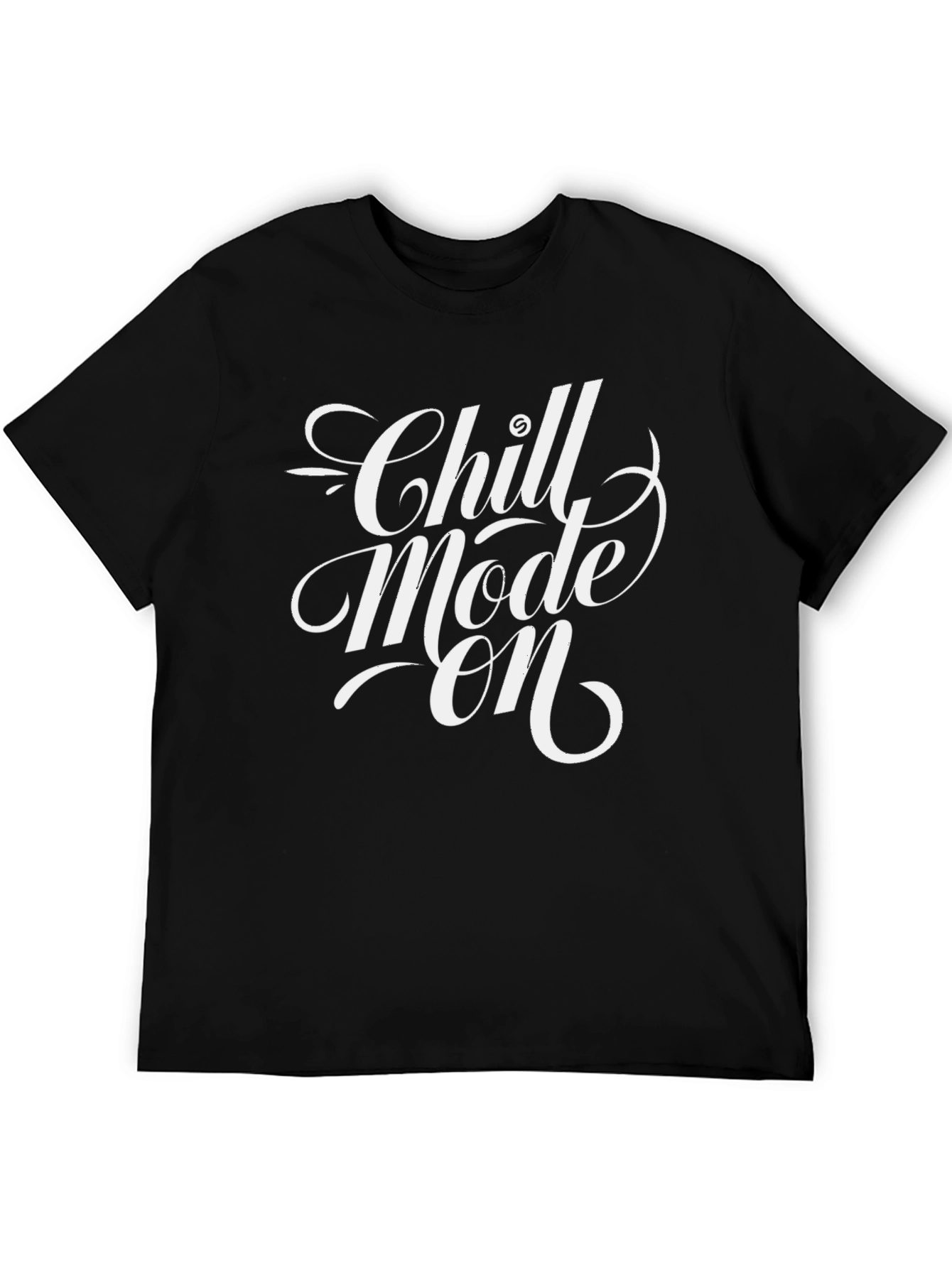 Chill Mode On Graphic Tee - Relaxed Comfort