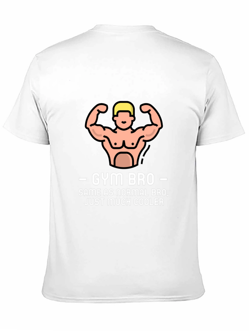 Gym Bro Graphic Tee - Cool Workout Shirt