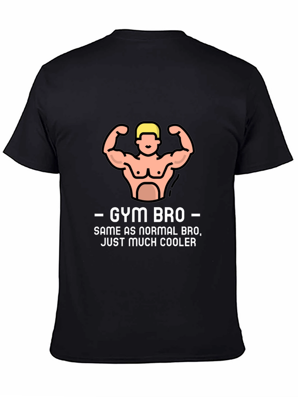 Gym Bro Graphic Tee - Cool Workout Shirt