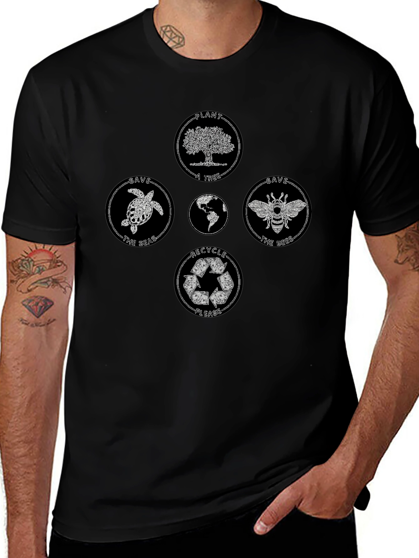 Eco-Friendly Graphic T-Shirt