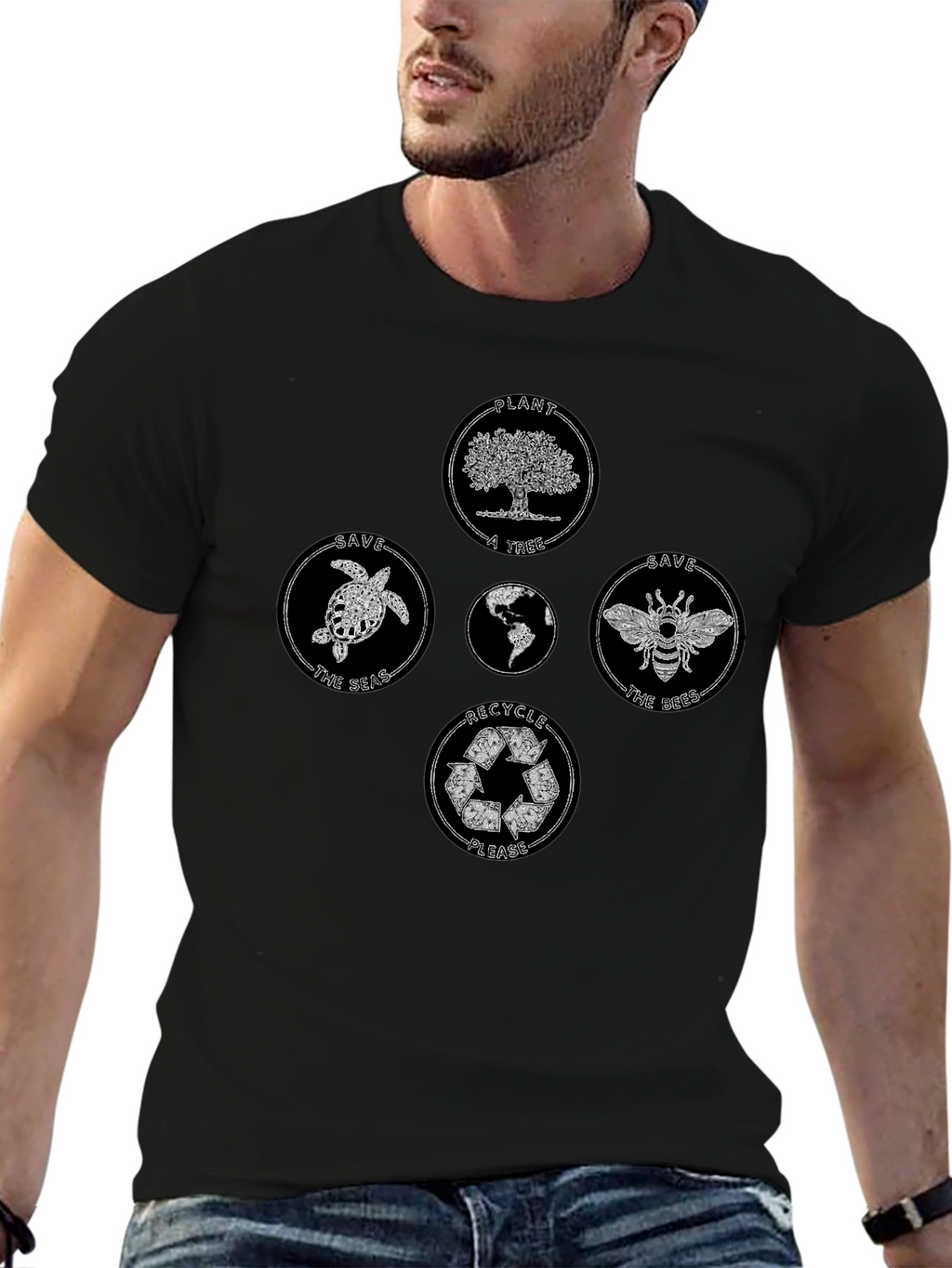 Eco-Friendly Graphic T-Shirt