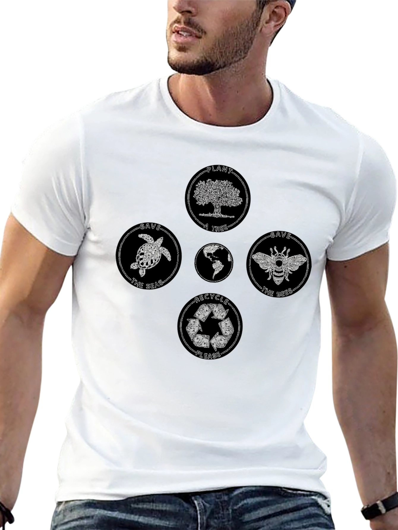 Eco-Friendly Graphic T-Shirt