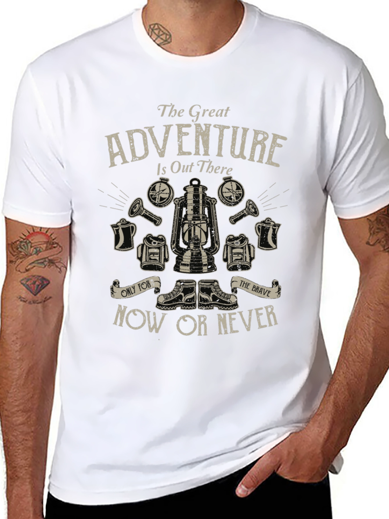 Adventure Awaits T-Shirt - Great Outdoors