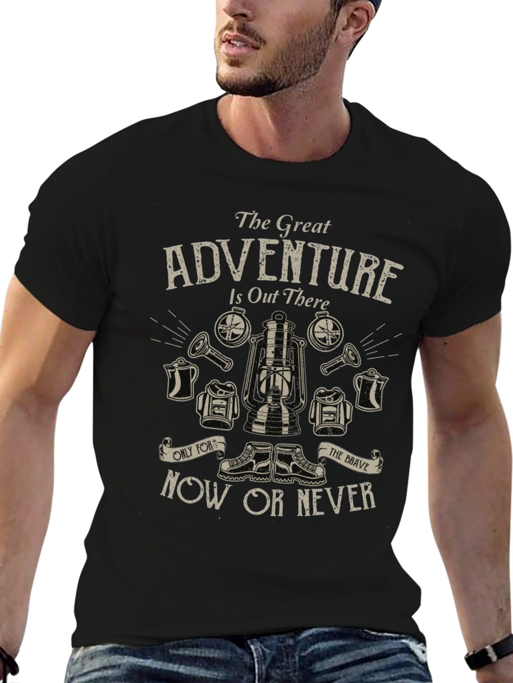 Adventure Awaits T-Shirt - Great Outdoors
