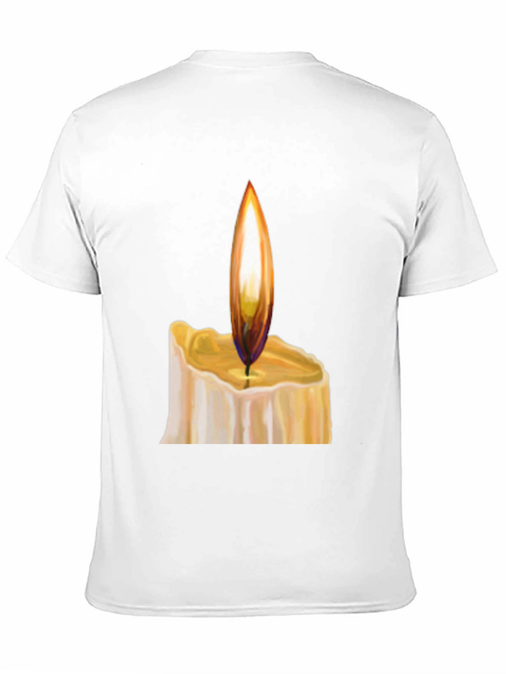 Candlelight Graphic Black T-Shirt