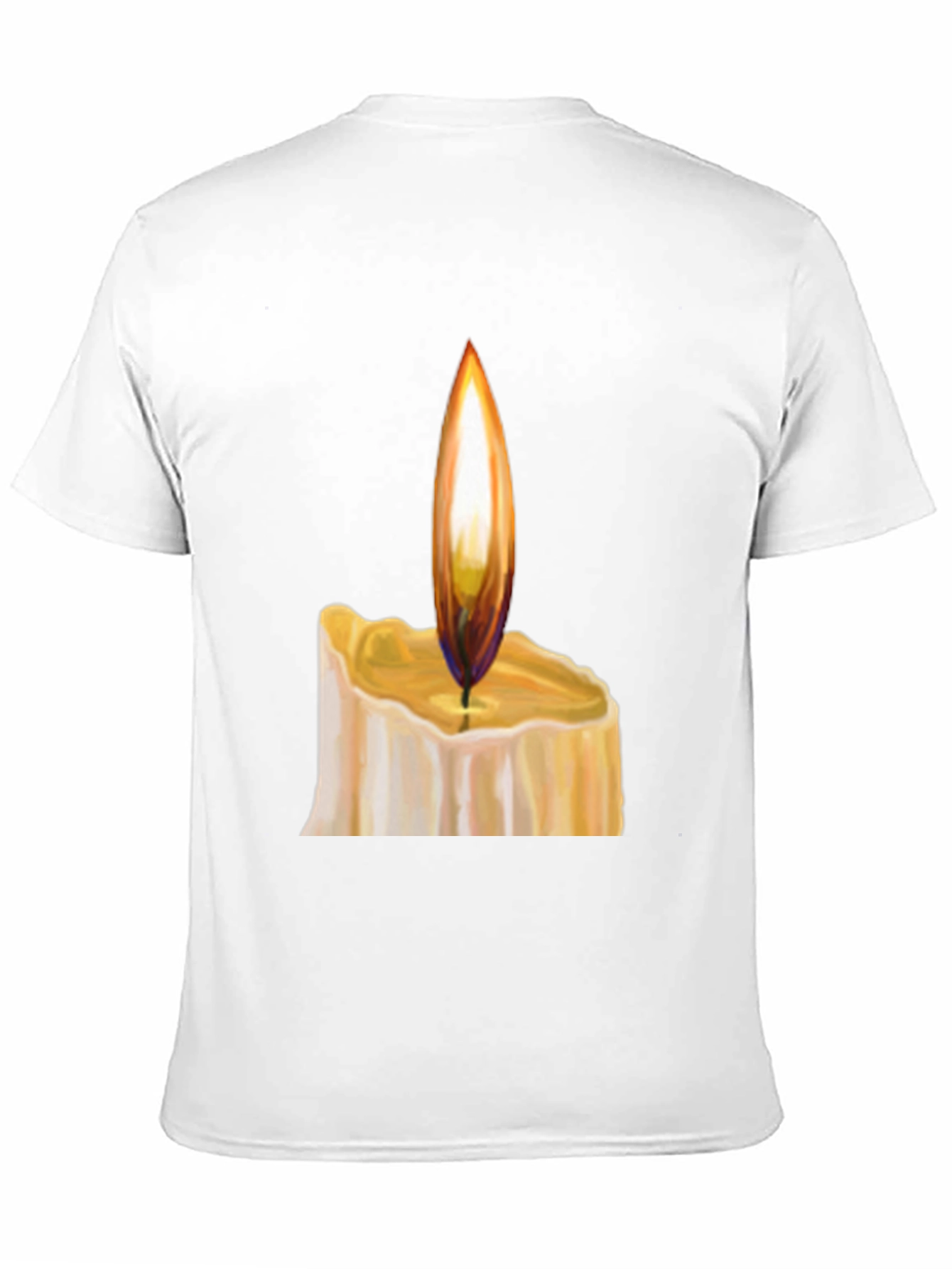 Candlelight Graphic Black T-Shirt