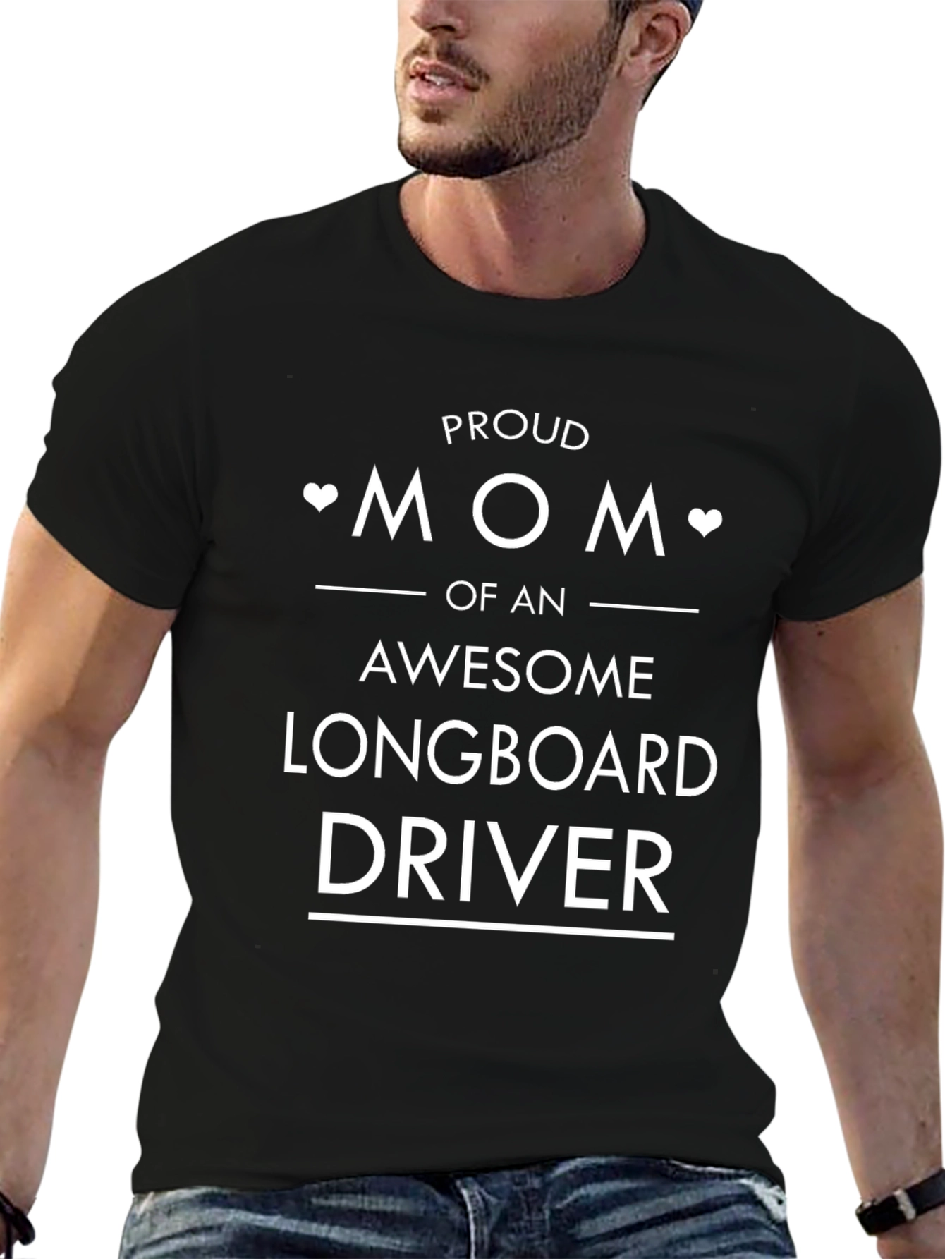 Proud Mom of an Awesome Longboard Driver T-Shirt