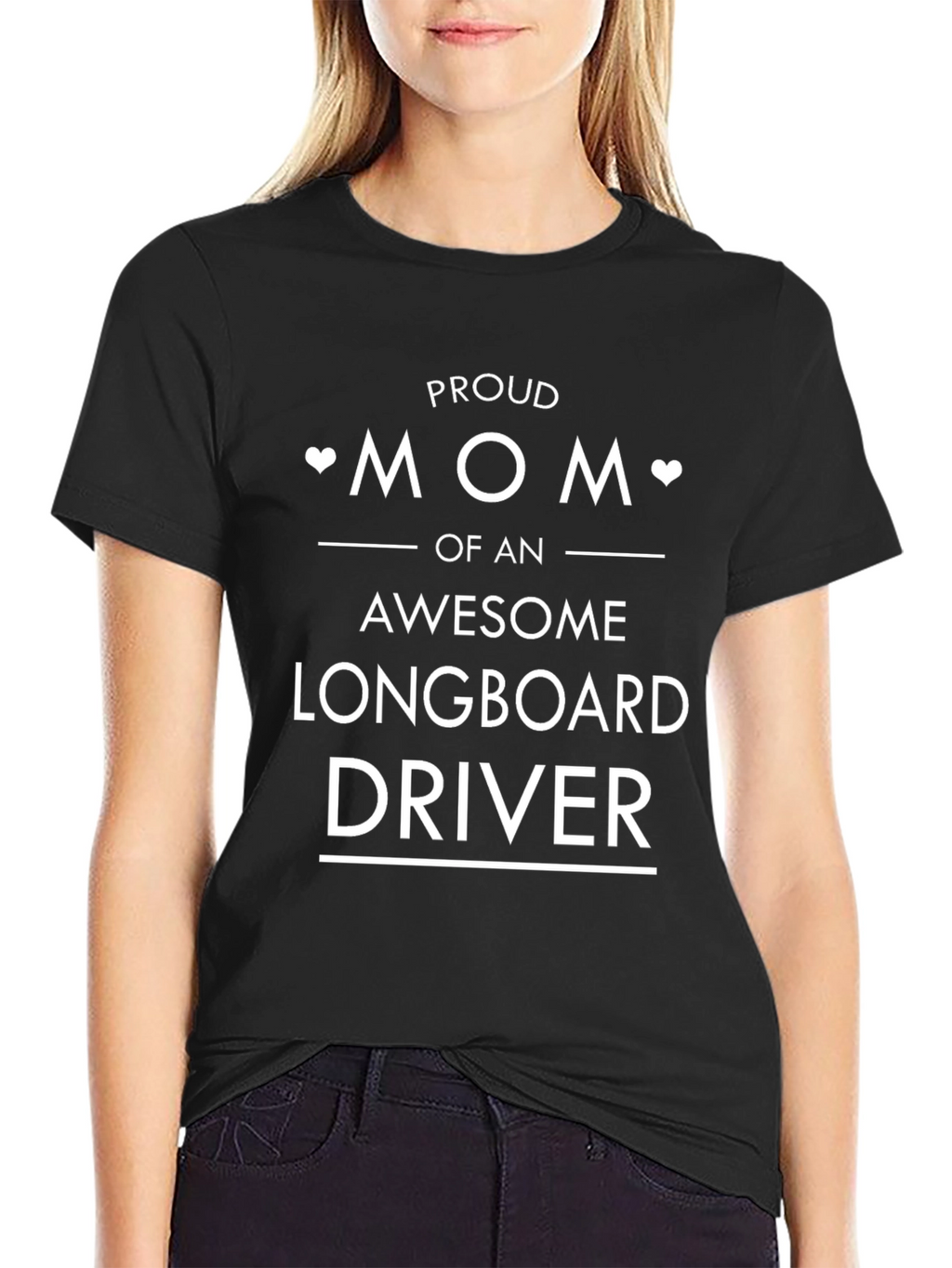 Proud Mom of an Awesome Longboard Driver T-Shirt