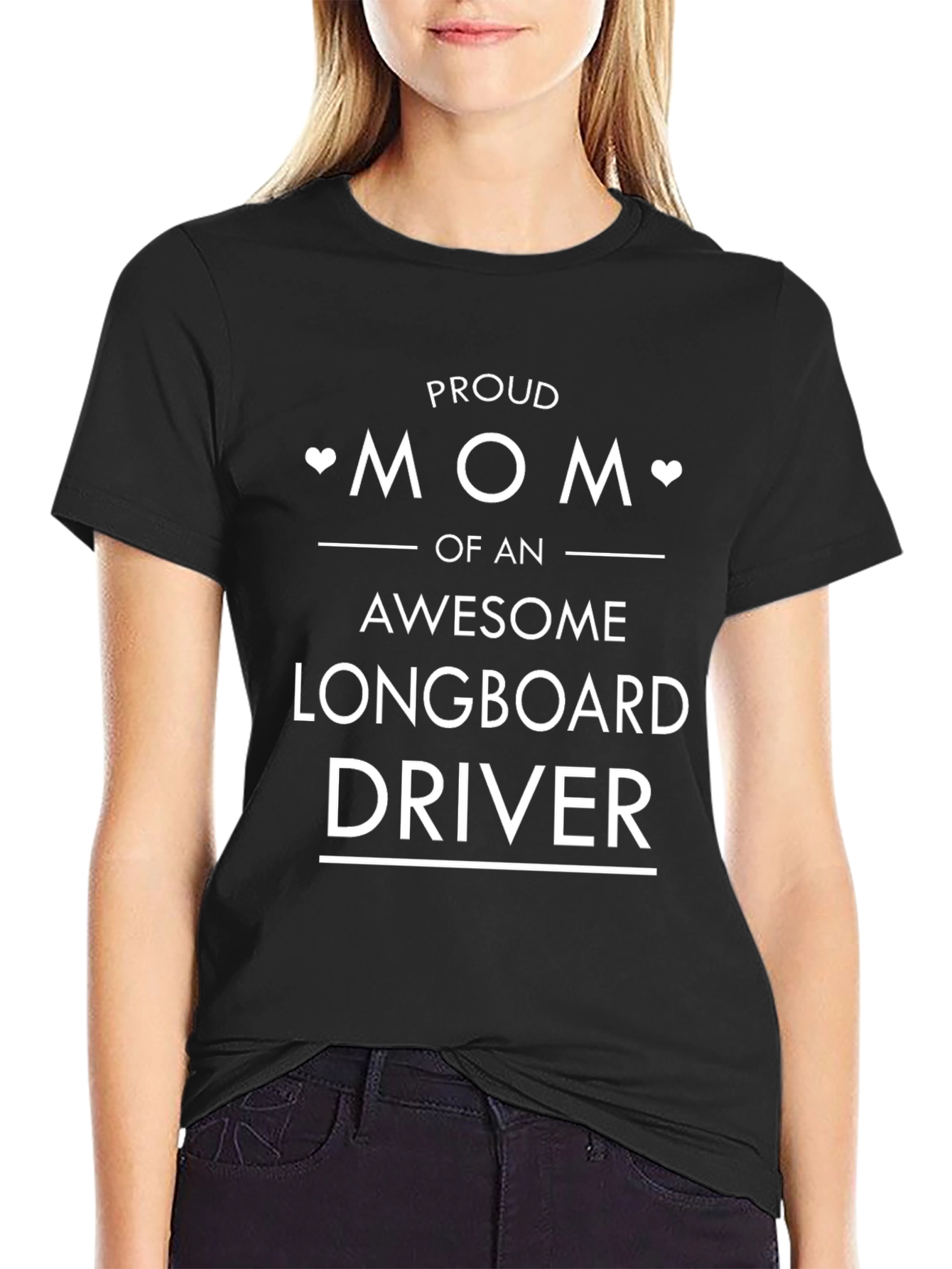 Proud Mom of an Awesome Longboard Driver T-Shirt