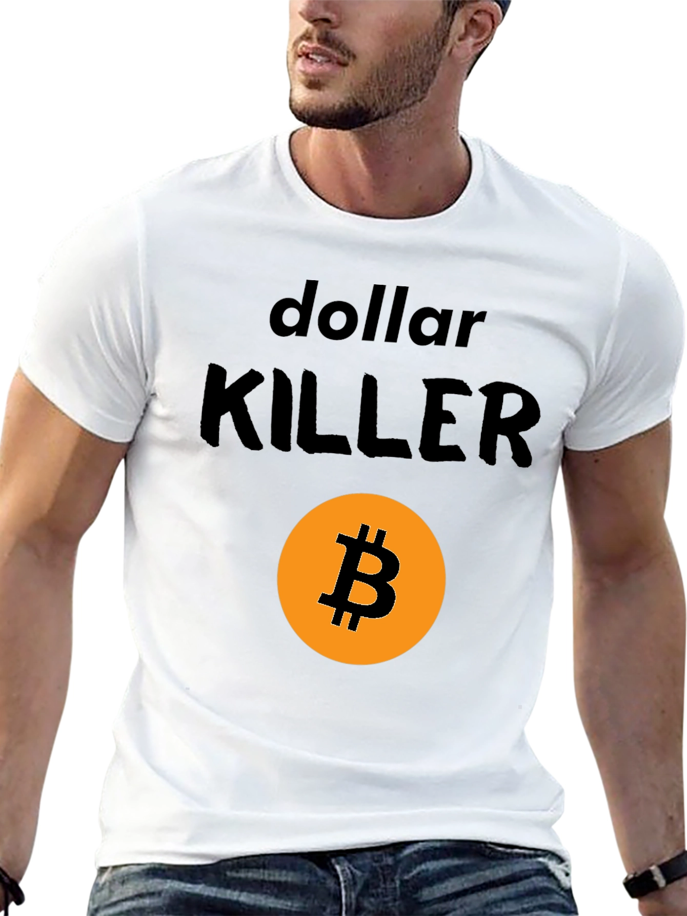Dollar Killer Bitcoin T-Shirt - Crypto Enthusiast Apparel
