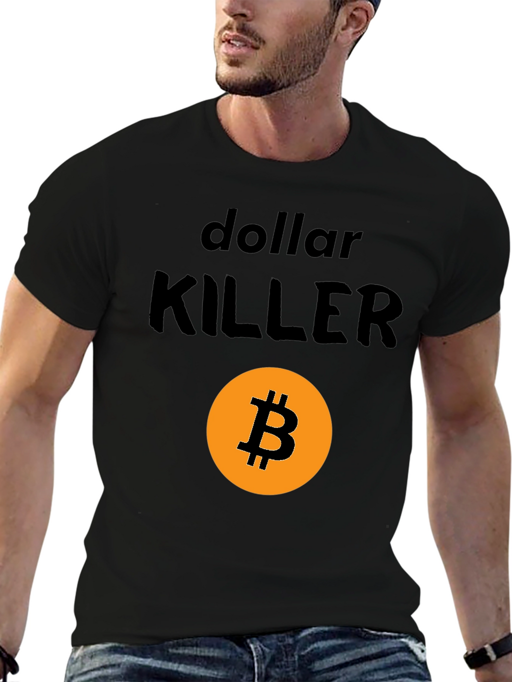 Dollar Killer Bitcoin T-Shirt - Crypto Enthusiast Apparel